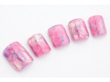 エムスラッシュネイル 本牧店(M SLASH)/ピンクニュアンスネイル