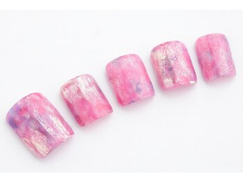 エムスラッシュネイル 本牧店(M SLASH)/ピンクニュアンスネイル