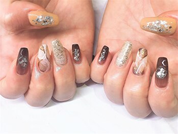 ヨロ(YOLO)/ニュアンス/大理石風/ホイル