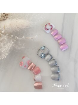 ティアラネイル(tiaranail)/フットサンプル
