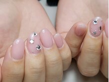 ミンスネイル(Mins Nail)/大人可愛いピンクネイル