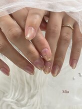 ミア(Mia)/星ホログラムネイル