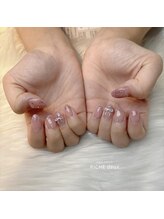 リッシュ ドゥ(RICHE deux)/ちゅるん透明感ピンクネイル！