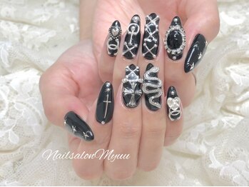 ネイルサロン ミュウ 池袋店(nailsalon Myuu)の写真/長さが欲しい方、自爪の形が気になる方にオススメ！美爪で憧れの指先に♪【ミュウ池袋店】