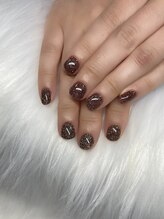サフィールネイルサフィールネイル(Saphir nail)/フラッシュ×ショートネイル