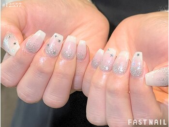 ファストネイル キラリナ京王吉祥寺店(FAST NAIL)/ウィッシュコア×グリッター