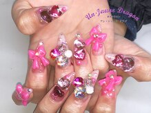 アン ジョーヌドラゴ/【ロングネイル】ゴテゴテネイル