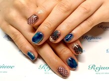 リジュベ(Rejuve)/オシャレなパイソン柄ネイル
