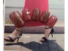 ネイルサロン アミティエ(Nail Salon Amitie)/△. * 縦グラデ× nuance foot *