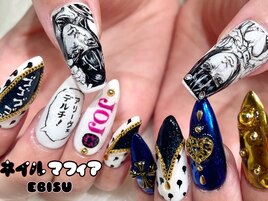 ミラーネイル/痛ネイル