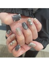 エーナイン イオンモール三川店/マルジェラ風ネイル♪