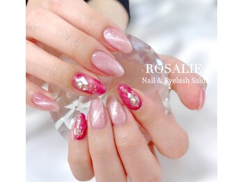 ロザリー(ROSALIE)の写真/全国有名誌に掲載の実力サロン！ネイリスト認定講師在籍。ROSALIEで理想の指先に＊