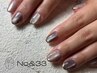 【nailメニュー】マグネットジェルorフラッシュラメ