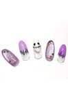 ハロウィンネイル￥7480