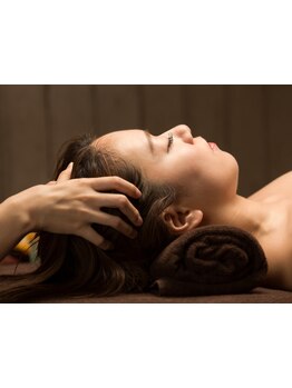 ヘッドスパで癒されたい