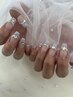 ［50日以内リピーター割］持ち込みフルアート＋スカルプ￥14000※オフ無料