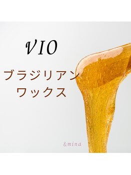 アンドミーナ(&Mina)の写真/【ワックス×光脱毛のW施術】その場でツルスベ＆しっかり減毛♪