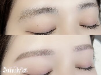アミュリー(Amuly.)の写真/【眉×まつげで印象UP】WAX脱毛で産毛・角質までケア！どこに行っても上がらない悩みも当店の技術で解決