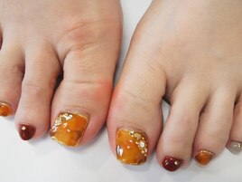 べっ甲柄フット7480円