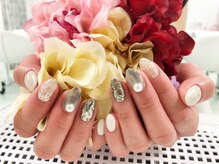 ダブルネイル(Double Nail)/[石田] 個性派ミラー☆ネイル