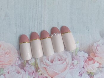 ネイルサロン&スクール ジーナ(GINA)/きれいめフレンチネイル☆