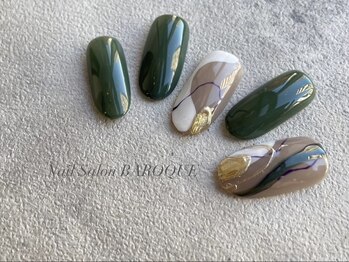 ネイルサロン バロック(Nail Salon BAROQUE)/レトロモダンデザイン