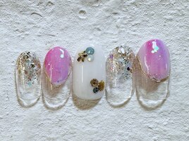 夏★クリアネイル