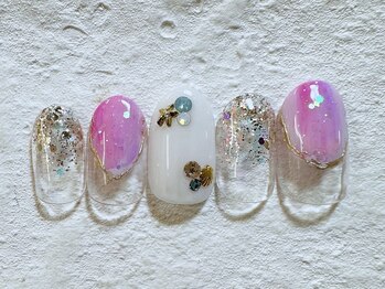 ネイルビート(NAIL BEAT)/夏★クリアネイル