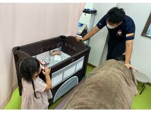 かるむ治療院 浦和店の雰囲気（子連れOK/ベビーベット/産後の骨盤矯正専門院/EMS/身体引き締め）