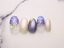 池袋ネイルサロン イイネイル(Ee-Nail)/手描き紫陽花ネイル初回￥6980