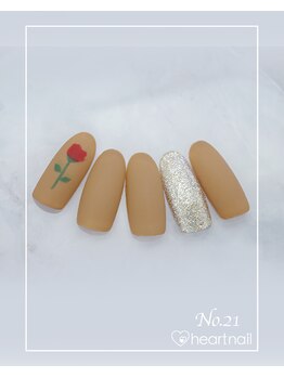 はあとねいる 長野緑町店/ハンドネイル：No.21