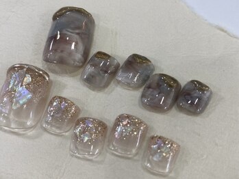 アイネイルズ 渋谷店(I nails)の写真/【初回オフ無料☆FOOT★デザイン相談コース☆7100～】再来オフ代別途[渋谷]