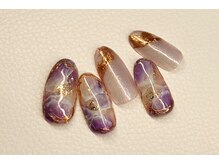 ビューティーサロン ハル(beauty salon haru)/【ゴールドミラーアメジスト】