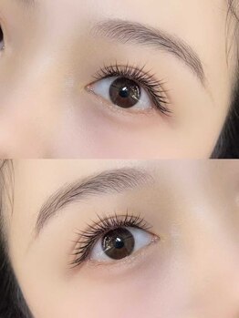 ラメール(LaMer)の写真/【最新LEDエクステ★フラットラッシュ100本￥5480】通常のまつエクより持ちがよく、取れにくいのが魅力◎