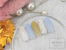 モモ(MOMO)/《春カラー☆定額シンプル》