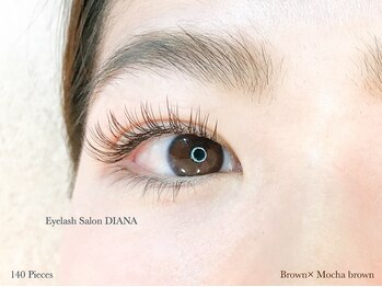 アイラッシュサロン ダイアナ(Eyelash Salon DIANA)/フラットラッシュカラー