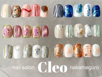 クレオ 中目黒店(Cleo)の写真/中目黒駅スグ♪スタッフ全員高技術≪自爪に優しい/オシャレ/美フォルム/圧倒的モチの良さ≫一切妥協ナシ！