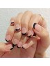 ◆￥4000【口コミ割】◆ナチュラルフレンチnailコース◆ラメライン無料♪