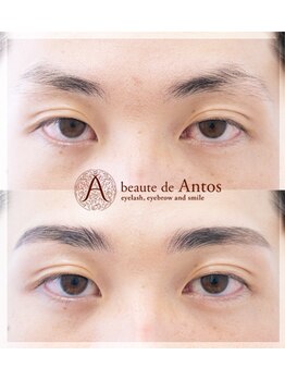 ボーテ ド アントス beaute de Antos/【メンズ眉】左右非対称眉を解決