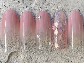 桜ホロストーングラデ ¥8500