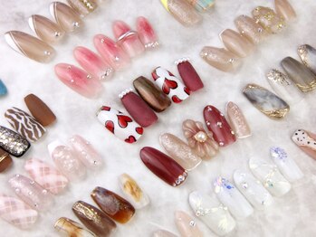 マイビーネイル(MYB NAIL)の写真/【選べるサンプルコース¥7000】高技術で自爪に優しく丁寧なケア付◎嬉しいお手頃価格でご提供♪