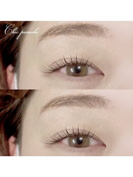 シークパナッシュ 神栖店(Chic panache)/フラットラッシュ