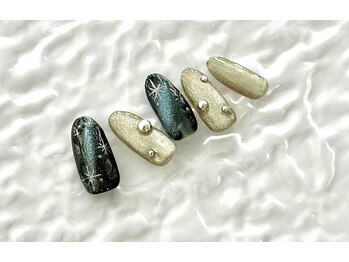 ルル ソレイユ(LouLou Soleil)/宇宙っぽネイル