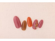 ヴァンネイル(VINGT NAIL nail&eye beauty)/秋のあざやかネイル