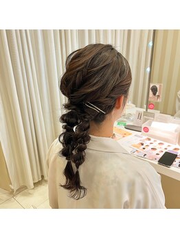 アトリエはるか 紙屋町シャレオ店/ヘアセット☆3,520円(税込)