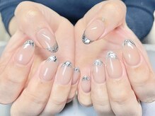 グランスネイル(glance nail)/ガラスフレンチ