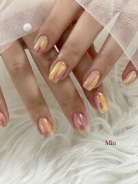 オーロラフィルムネイル