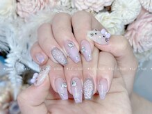 レアネイル 渋谷店(Le’a nail)の雰囲気（キティネイル★人気デザイン横長アート☆kitty）