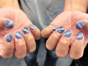 ネイルアンドアイラッシュ シシュ なんば本店(nail&eyelash SyiSyu)/メンズネイルマグネット ¥6600