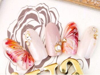 ネイルサロン ディーバ ギンザ(Nail salon Diva GINZA)/ビビットピーコック¥9500